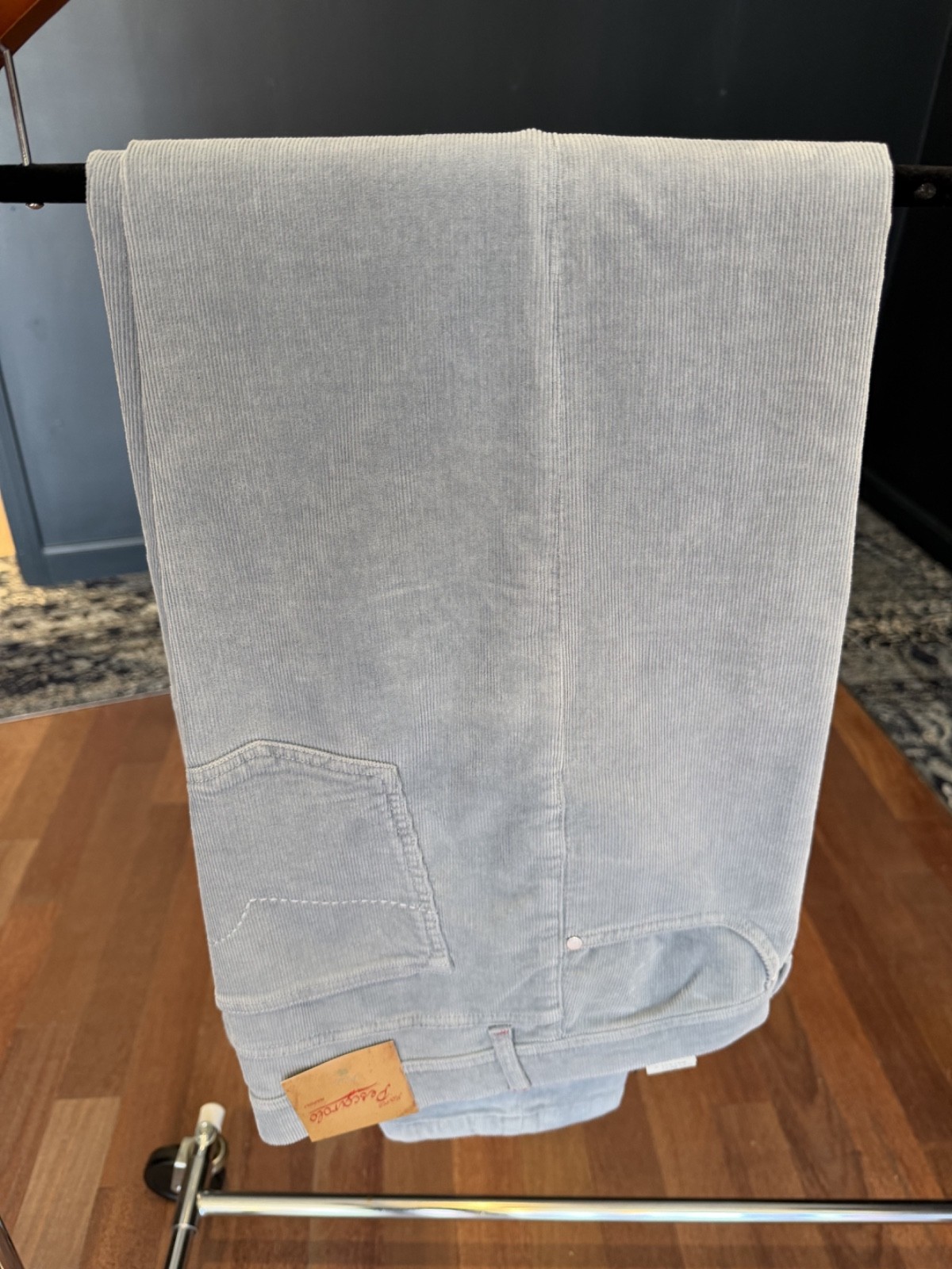 Marco Pescarolo Grey Corduroy pants 54