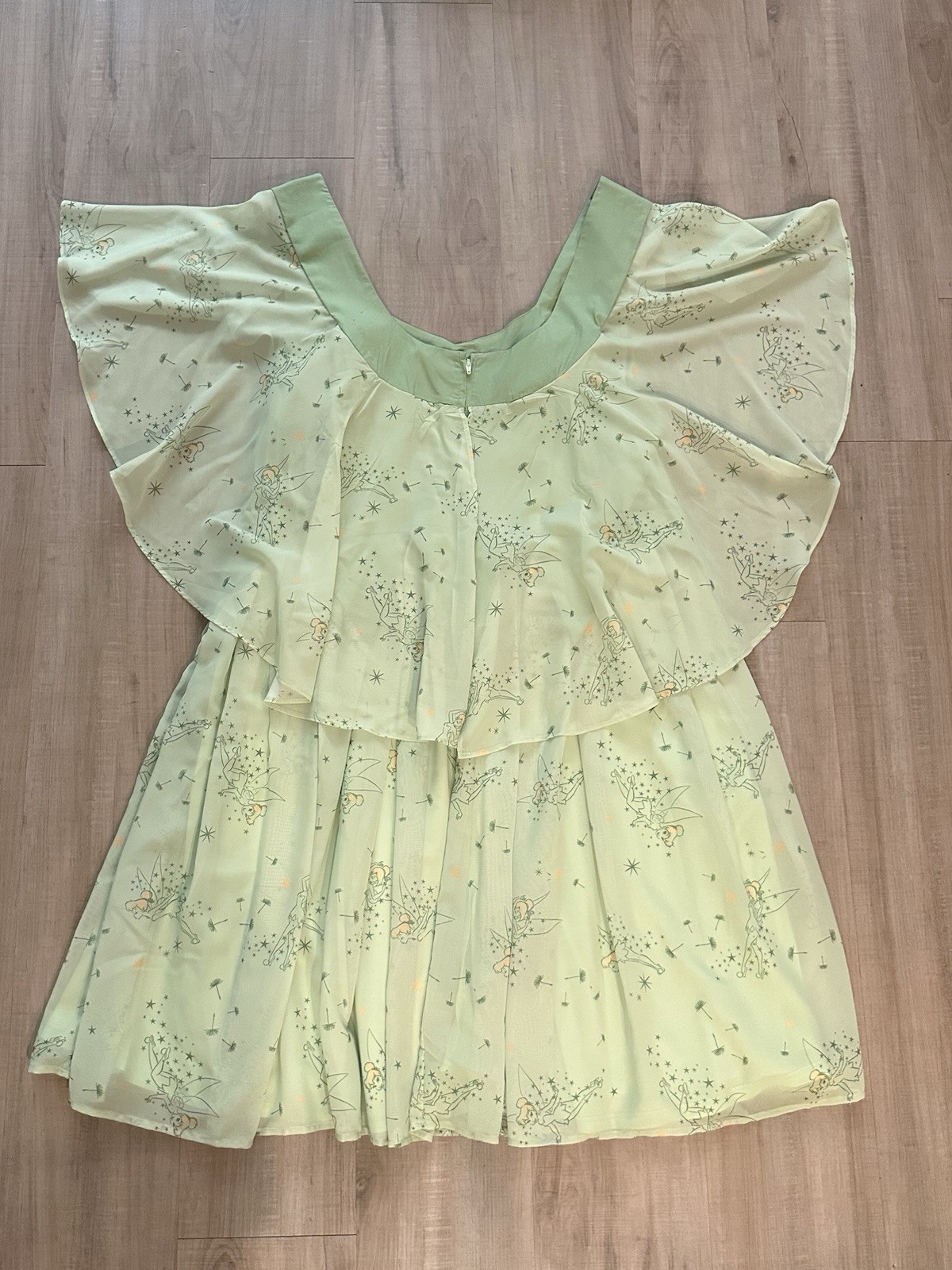 NWT Plus Size 20 Her Universe Disney Peter Pan Tinker Bell Retro Dress Hot Topic