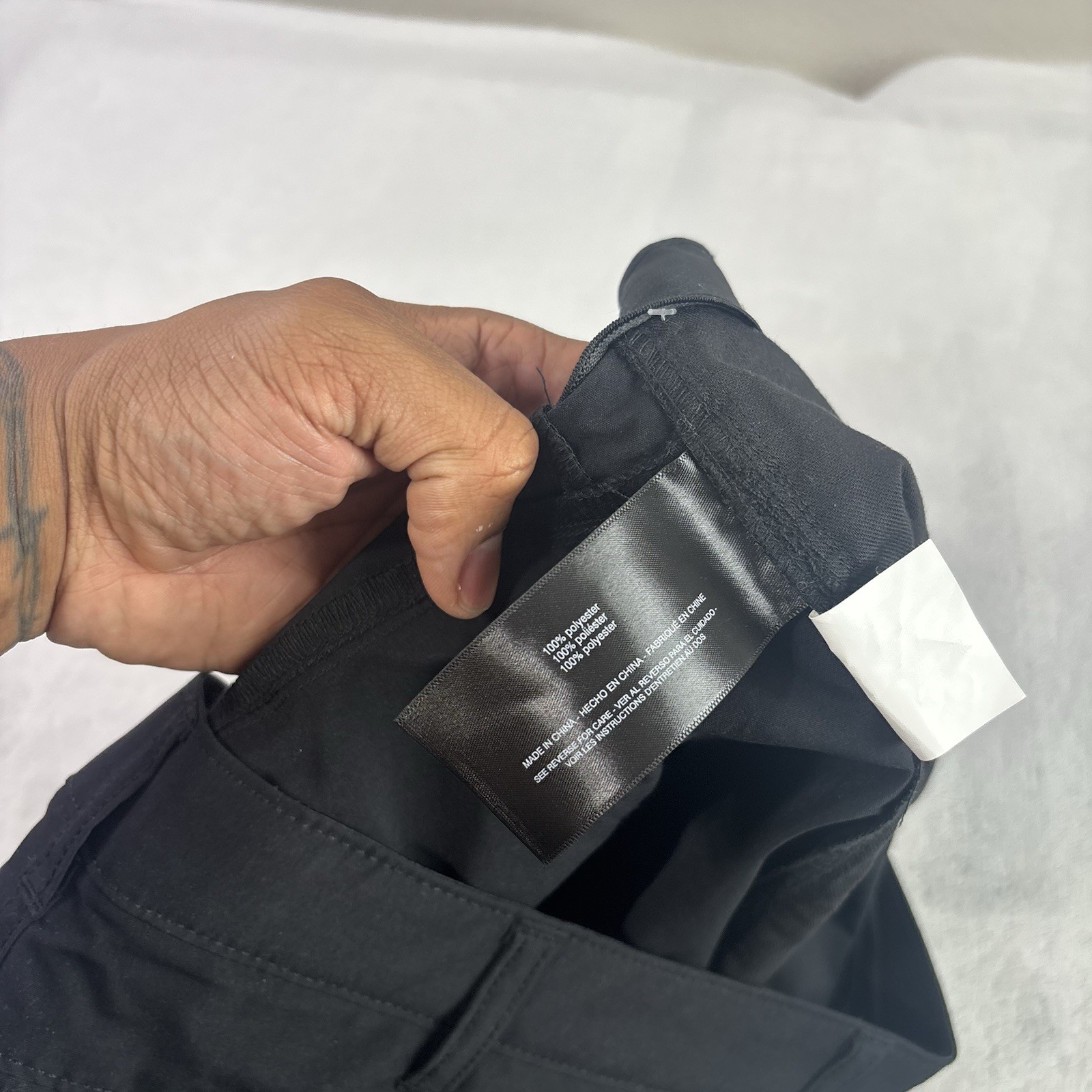 GH Bass & Co Everywhere Tech Pants Black Men’s Waist 36″ x 32″ Inseam NWT
