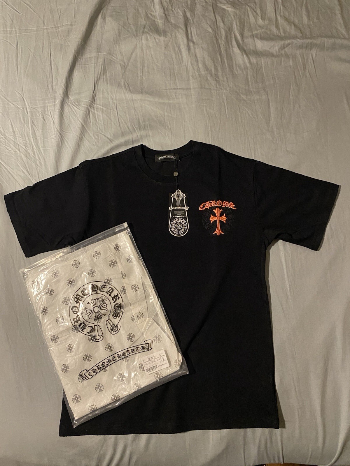 Chrome Hearts T-Shirt Multi Cross Design, Size M
