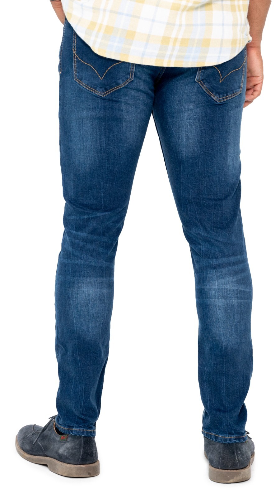 Men’s Skinny Stretch Comfy Slim Fit Jeans