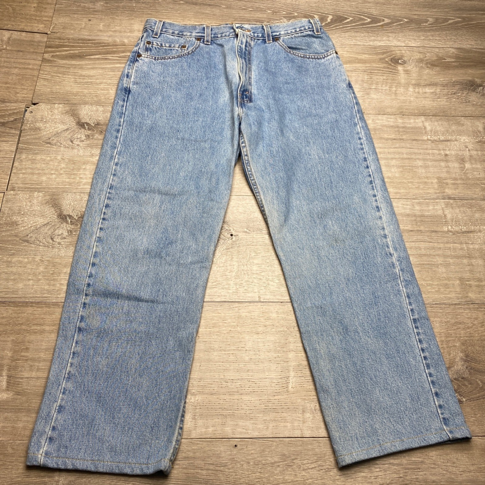 Levi’s 512 Jeans Mens 36×30 Blue Vintage Made USA 2000 Straight Leg Denim