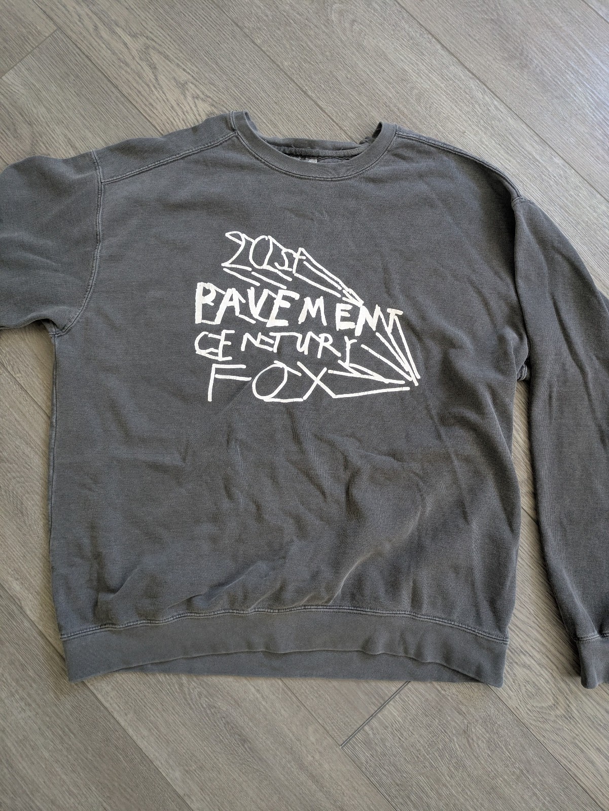 Pavement band Comfort Colors Sweatshirt XL