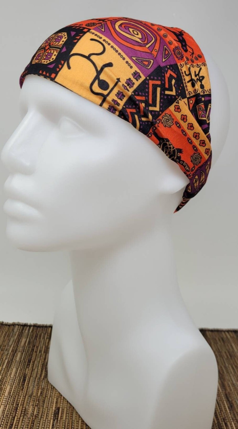 African Headband African Head Wrap for Women Elastic Headband Elastic Head Wraps
