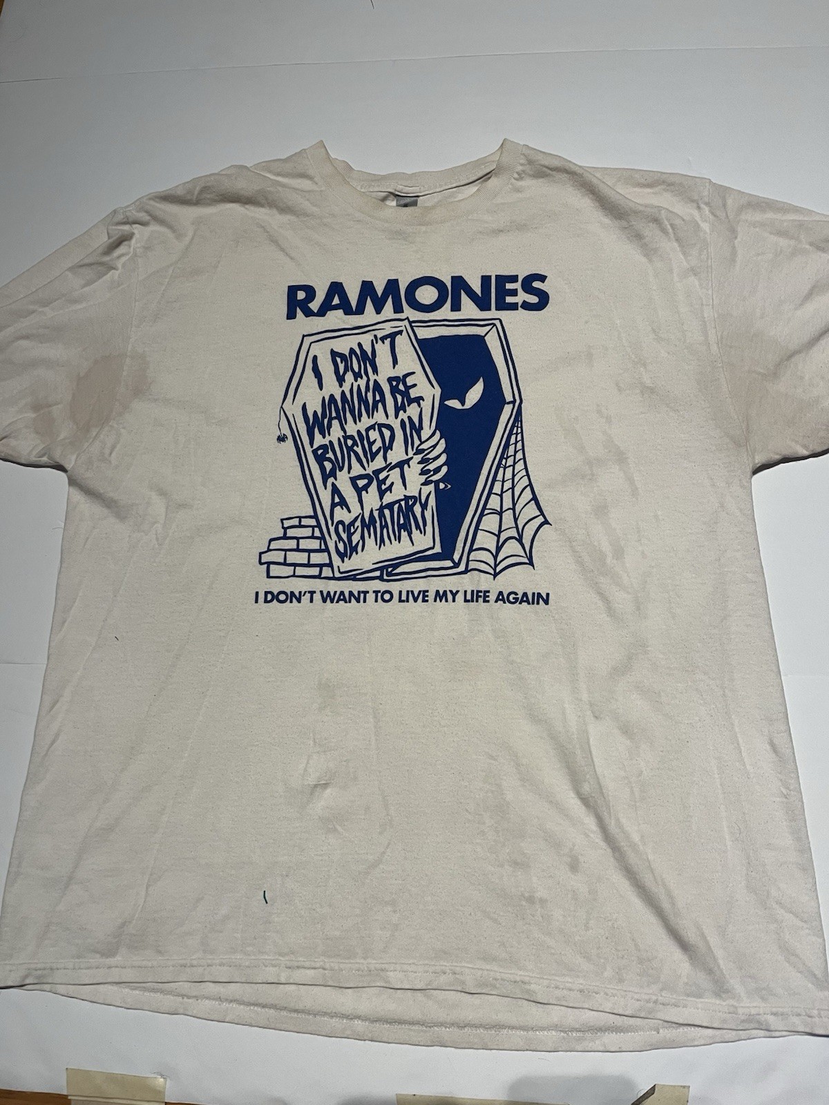 Ramones Pet Semetary boot XL Halloween Crypt Charged GBH