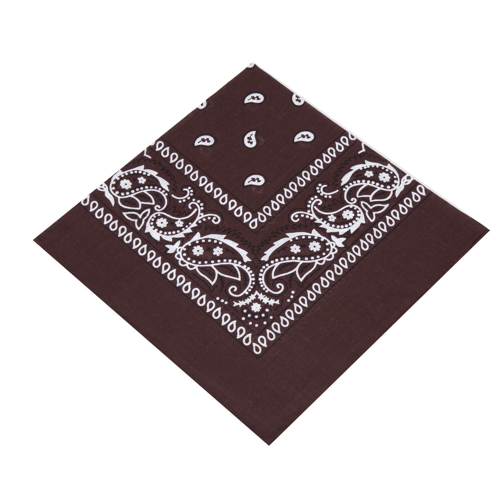 2 X Paisley Print Bandana 100% Cotton Head Warp Scarf Face Mask – USA Seller
