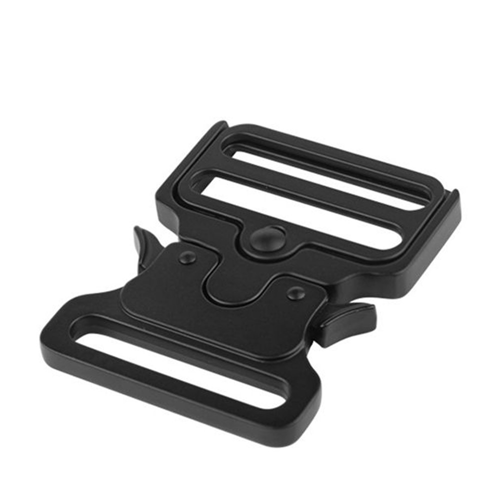 Tactical Quick Release Buckle Black for 50-52mm Webbing, Heavy Duty Belt Buckle