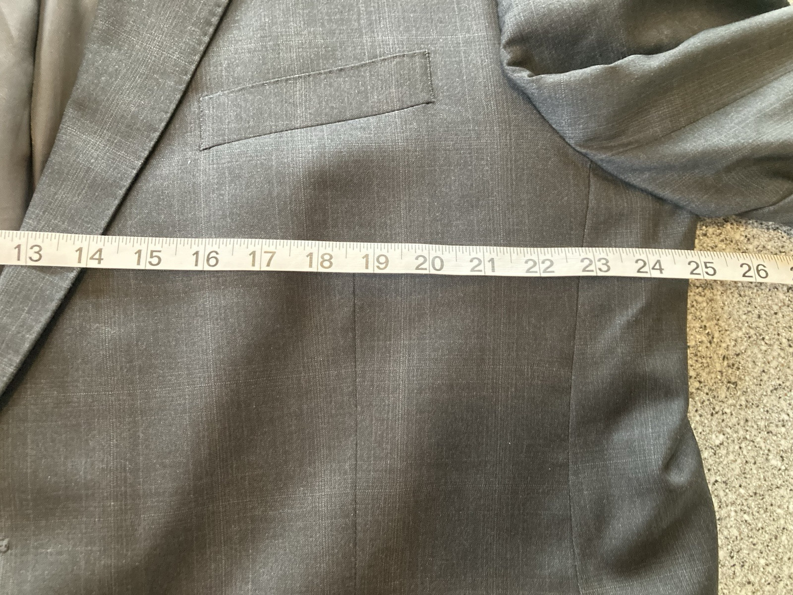 READ 2 Piece: Peter Millar Suit Men 48T Grey Wool Stretch 2 Button+Pants 40×28