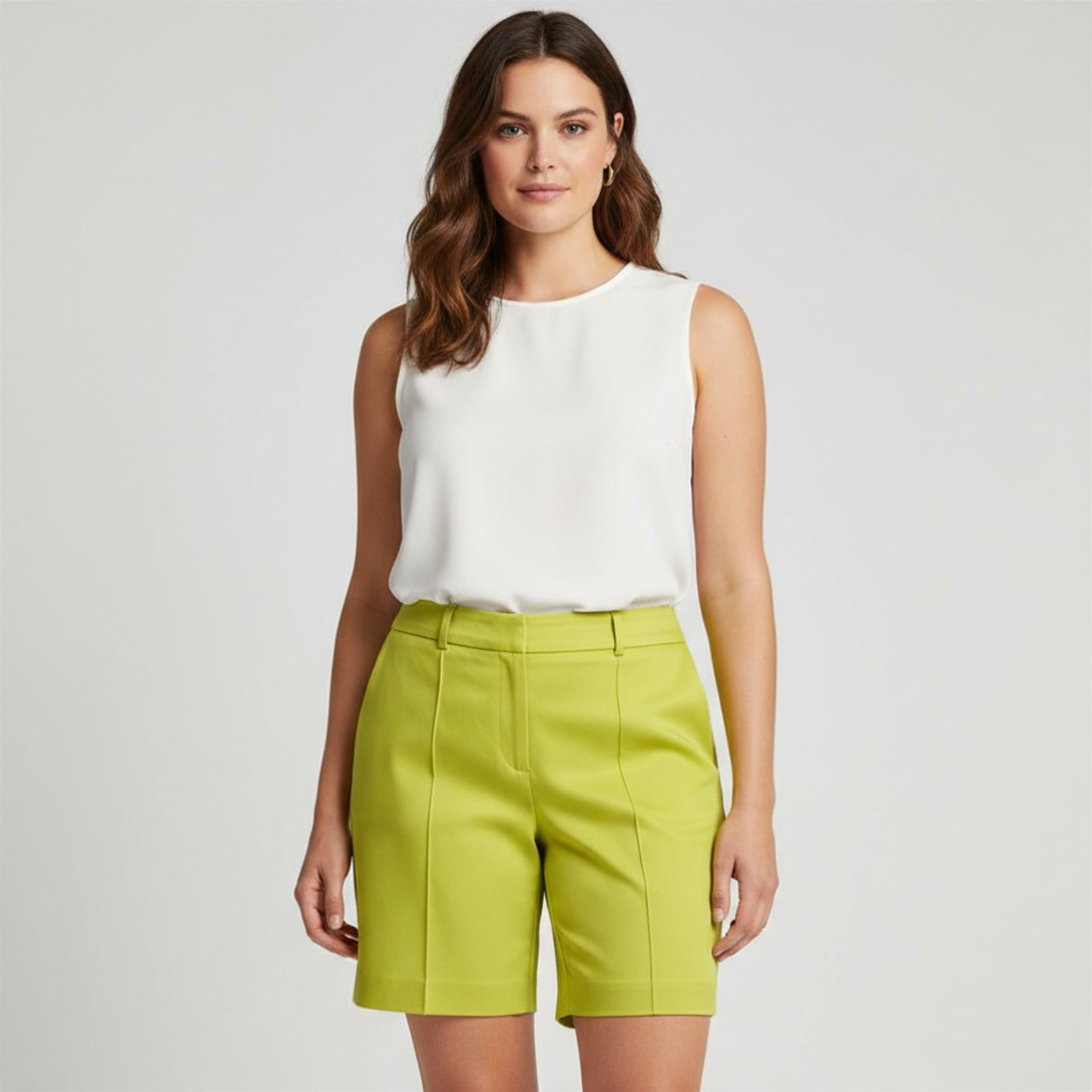 Worthington Polynesia Citronelle Shorts Sizes 6, 8, 14, 18 New MSRP $38.00