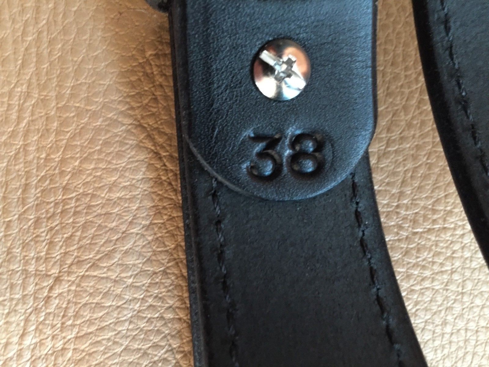 1-1/2″Plain Stitched Real Genuine Leather Casual Dress Belt Strap*Amish USA Made