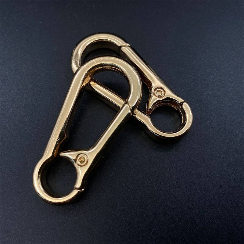 Spring Metal Car Key Ring Waist Hanging Buckle Men and Women Key Pendants