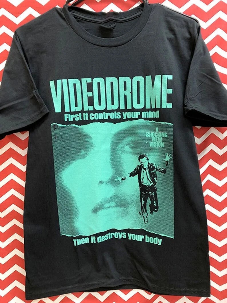 Vintage VIDEODROME – Movie T Shirt Unisex All Size S-5XL SC200 FREE SHIPPING