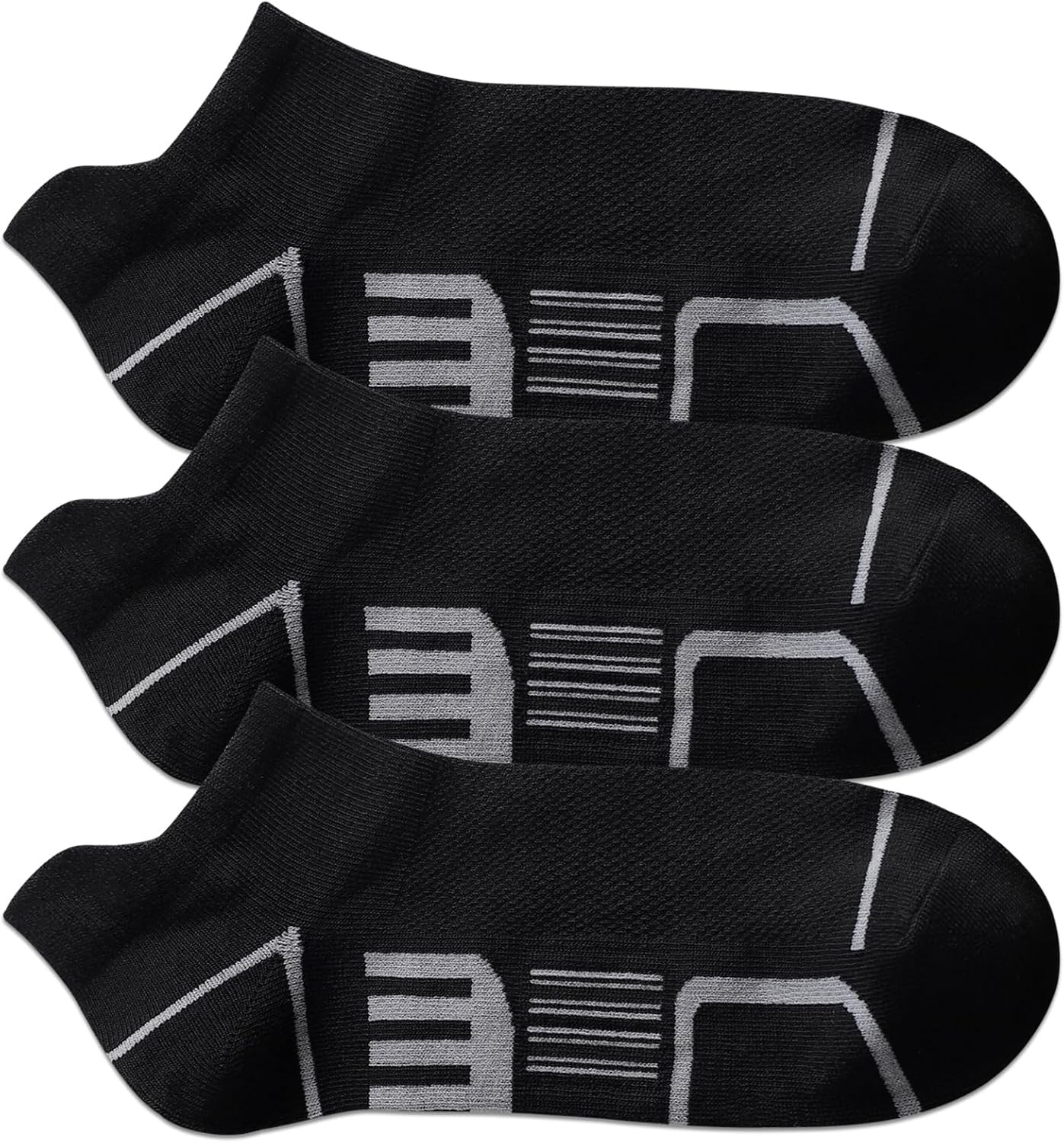 shnn 12 Pairs Mens Ankle Socks Athletic Casual Low Cut Short Socks for Men With