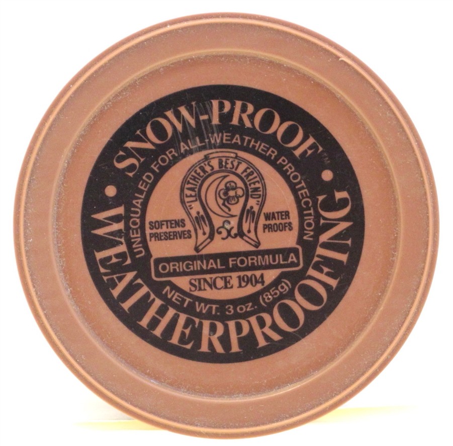 Fiebing’s Snow-Water-Weather Proofing Original Formula For Leather – Paste 3 Oz.