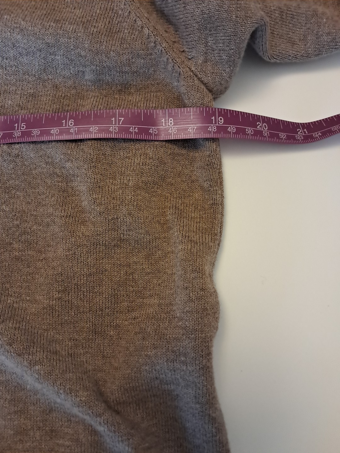 Jeanne Pierre Sz L Chocolate Sweater Sz L Pockets 100% Cotton All Seasons Casual