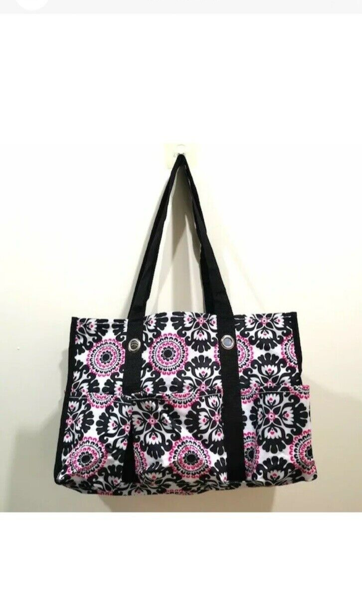 Thirty One Bag Organizing Utility tote bags totes Pink Pop Tote