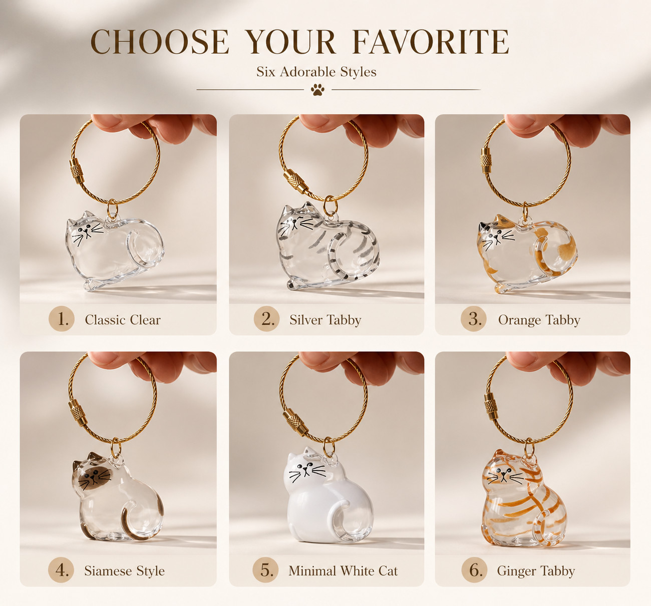 Cat Hair Keychain Storage Bottle, Cat Fur Memory Bottles, Pet Hair Keepsake US