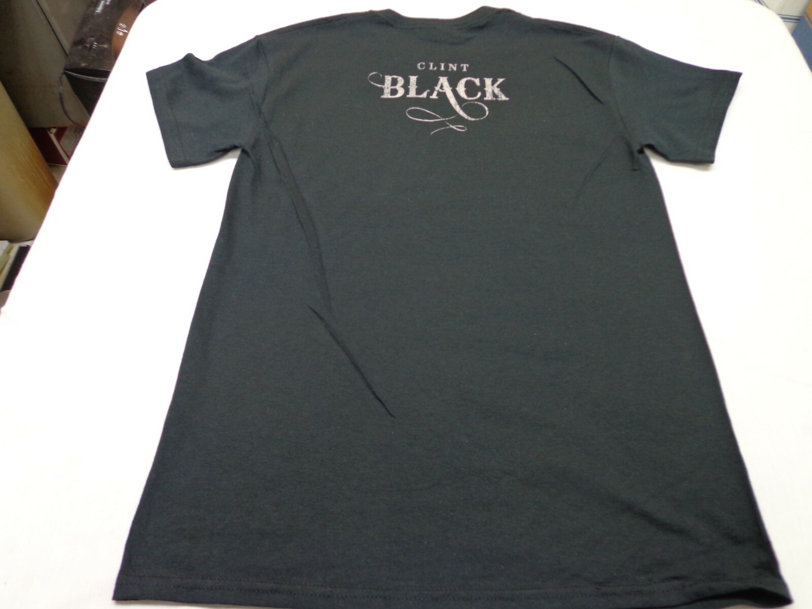 Clint Black ‘Put Yourself In My Shoes’ Black Country Music T Shirt Size Small