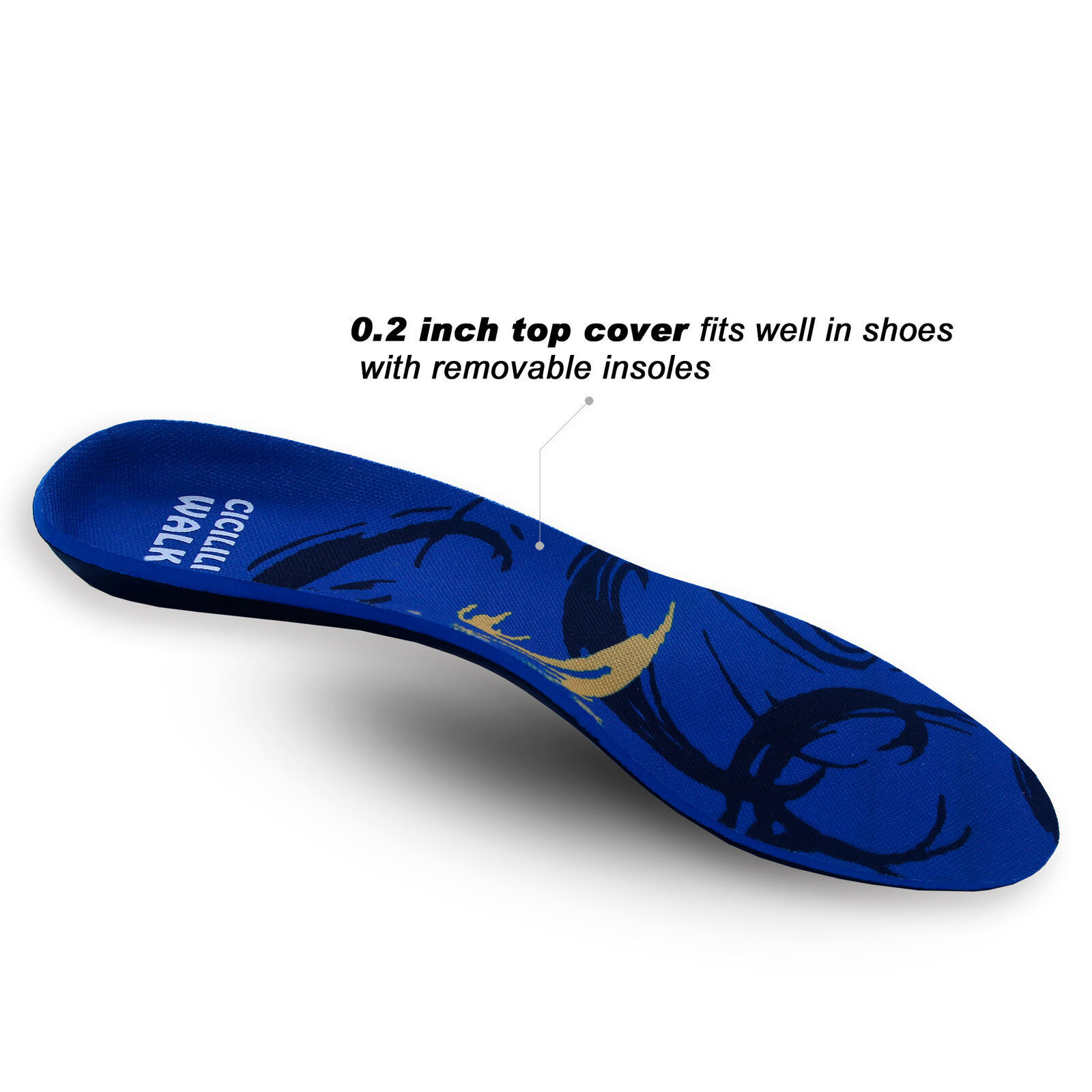 Plantar Fasciitis Arch Support Shoe Insoles Inserts Orthotic Flat Feet Foot Pain