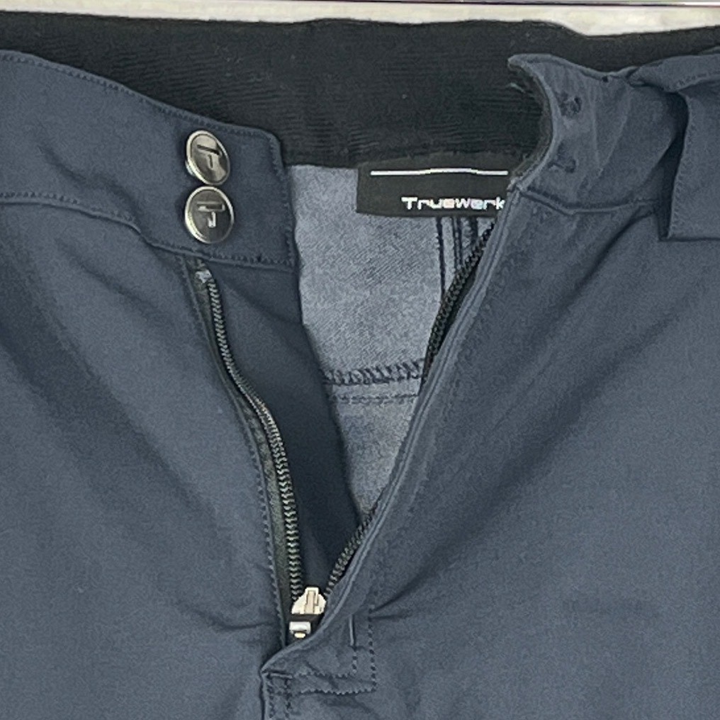 Truewerk T2 Werkpants Men 34W x 32L Navy Blue Technical Work Cargo Pants