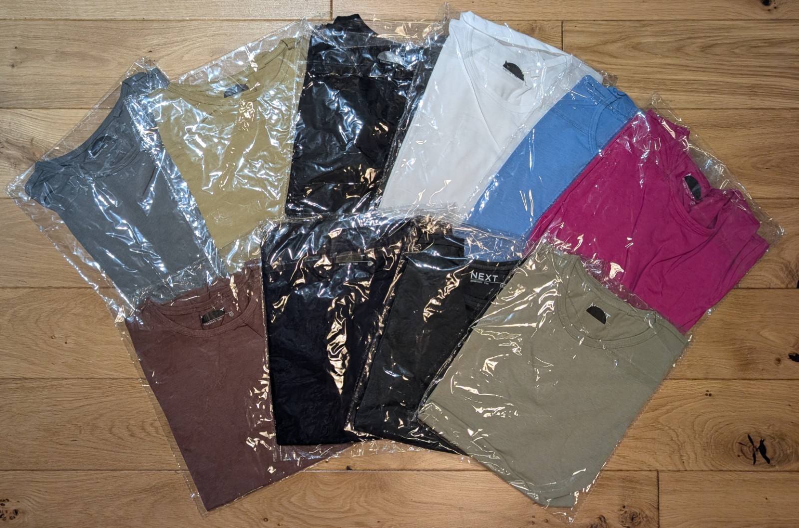 Next Everyday crew neck short sleeve T-Shirt – Various colours size 6 to 22
