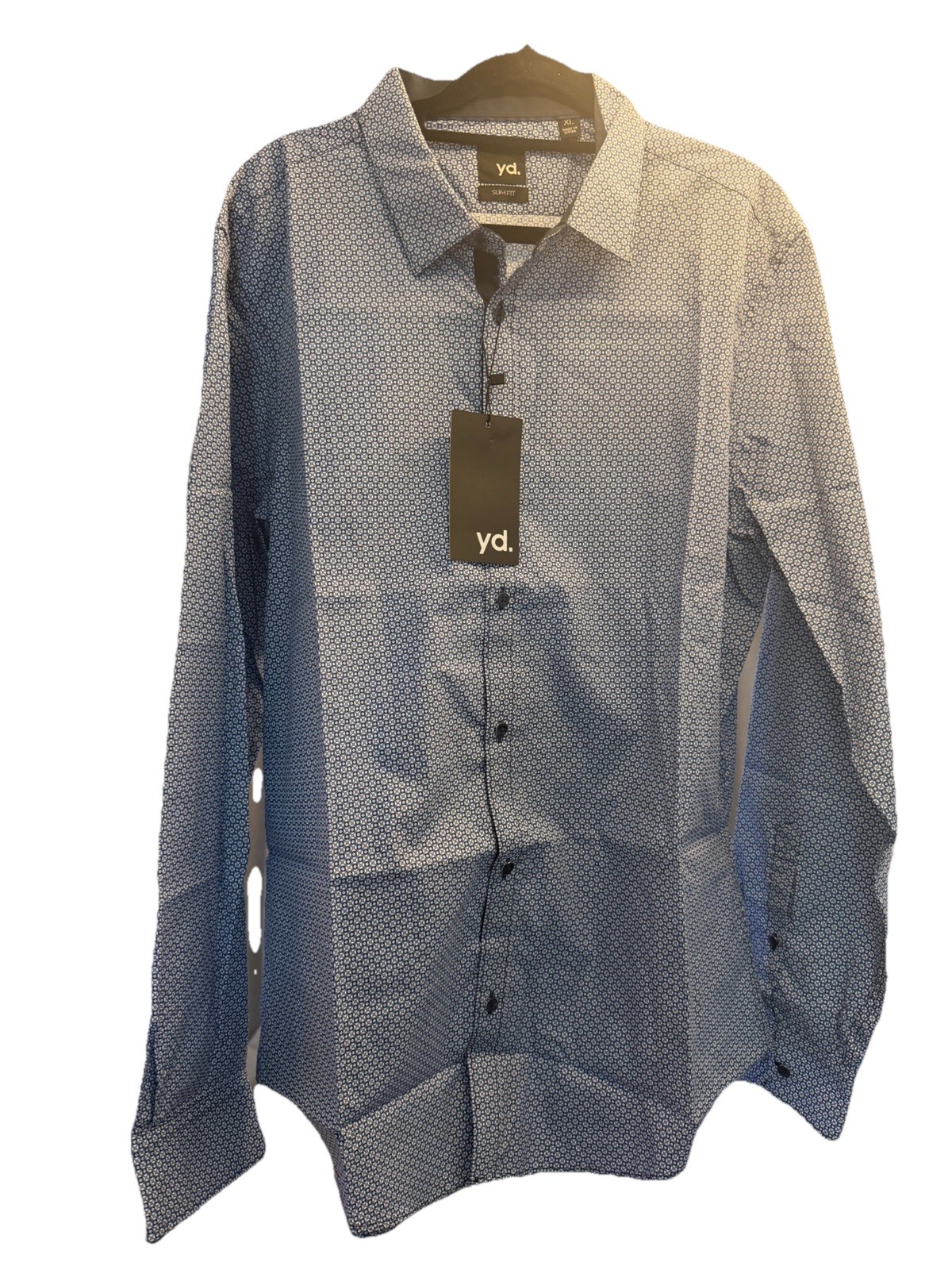 YD Navy Button-Up Brand New