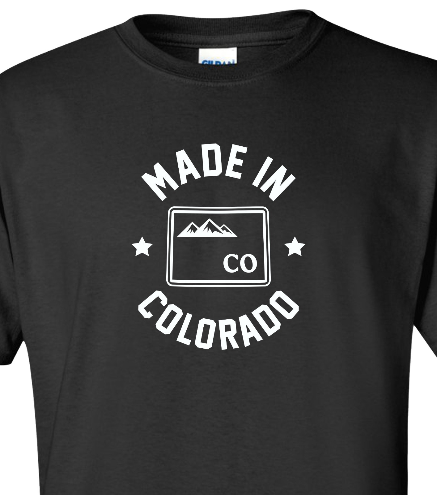 “Made in Colorado” T-Shirt Sizes S-4XL rocky mountain state denver home born
