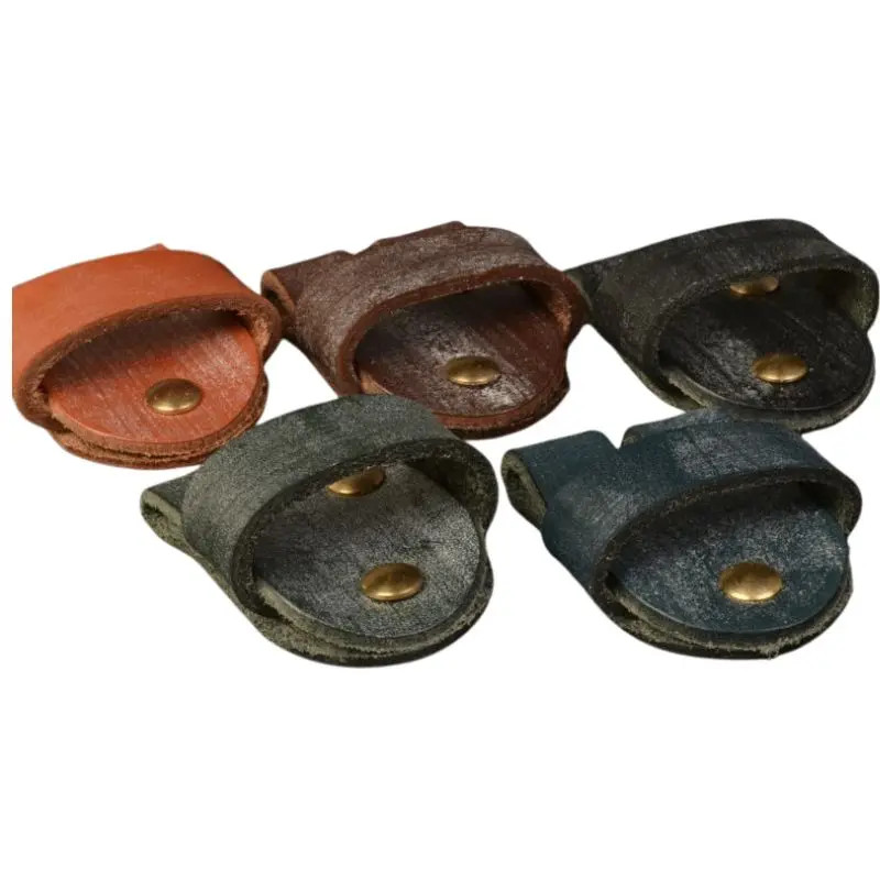 Horsehide Leather Belt Extension Strap 3.8CM For Pin Buckle Connector