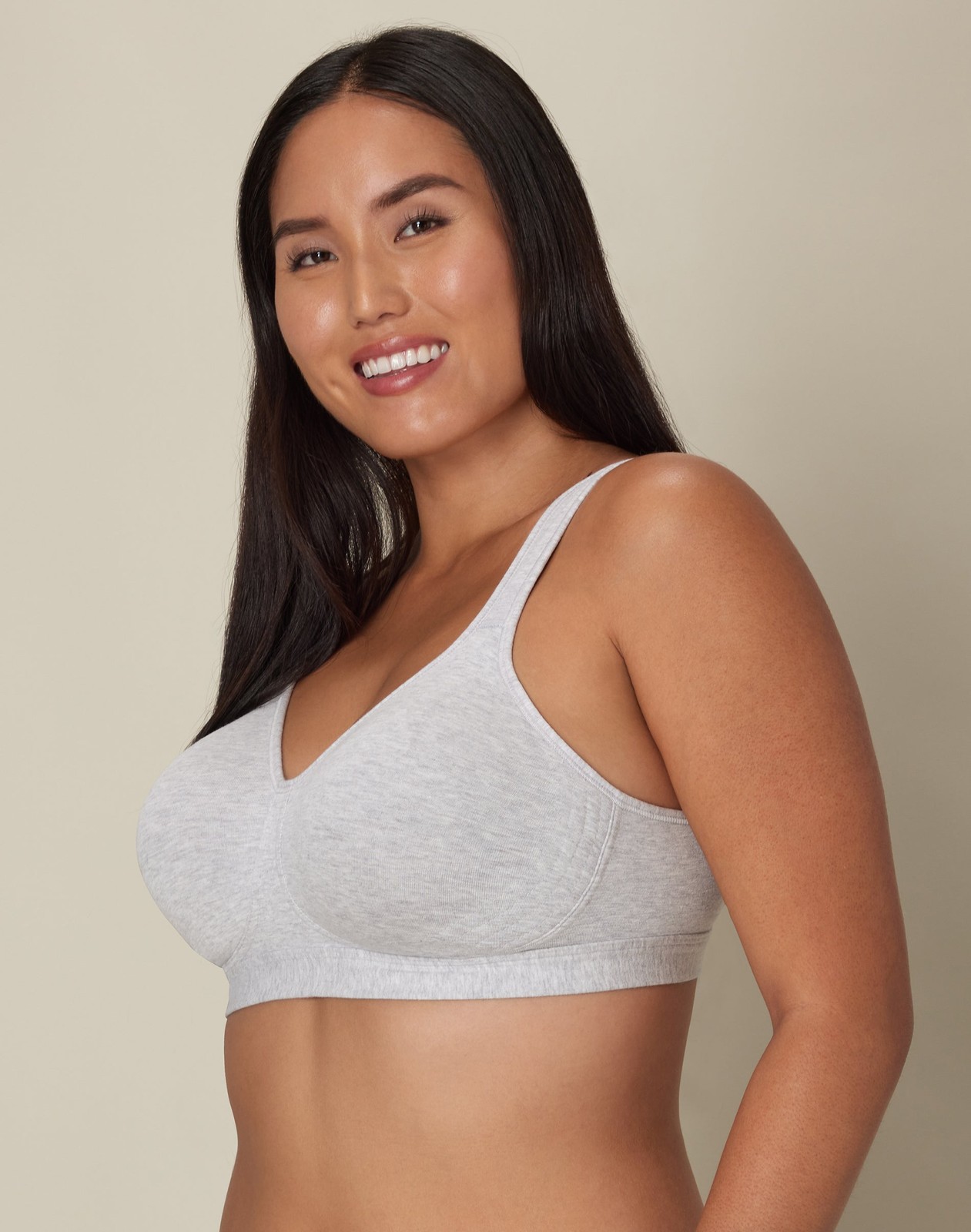 Playtex Wirefree Bra 18Hour 474C Cotton Stretch Ultimate Lift Support Adjustable