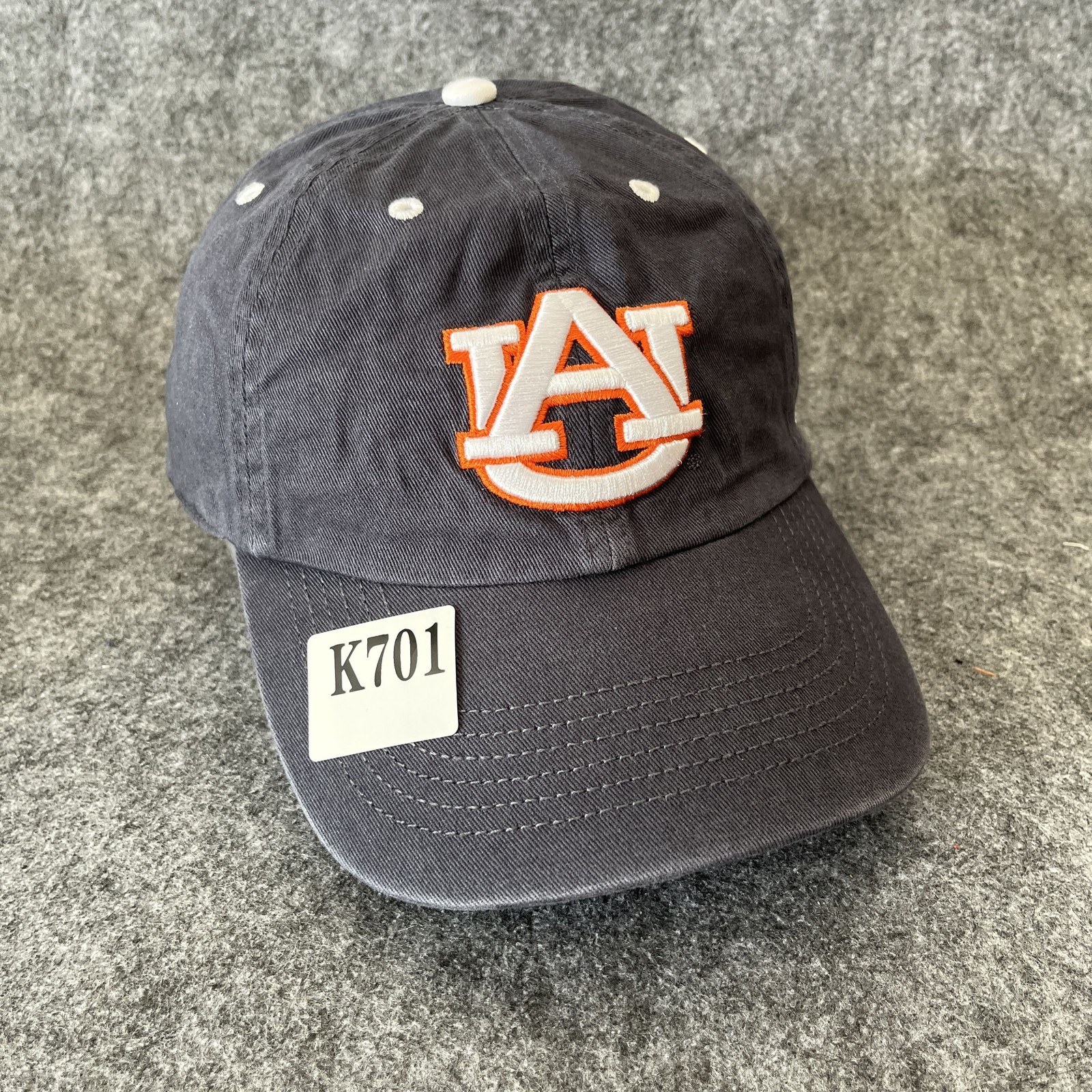 ’47 Auburn University Baseball Cap Strapback Charcoal Grey One Size NCAA