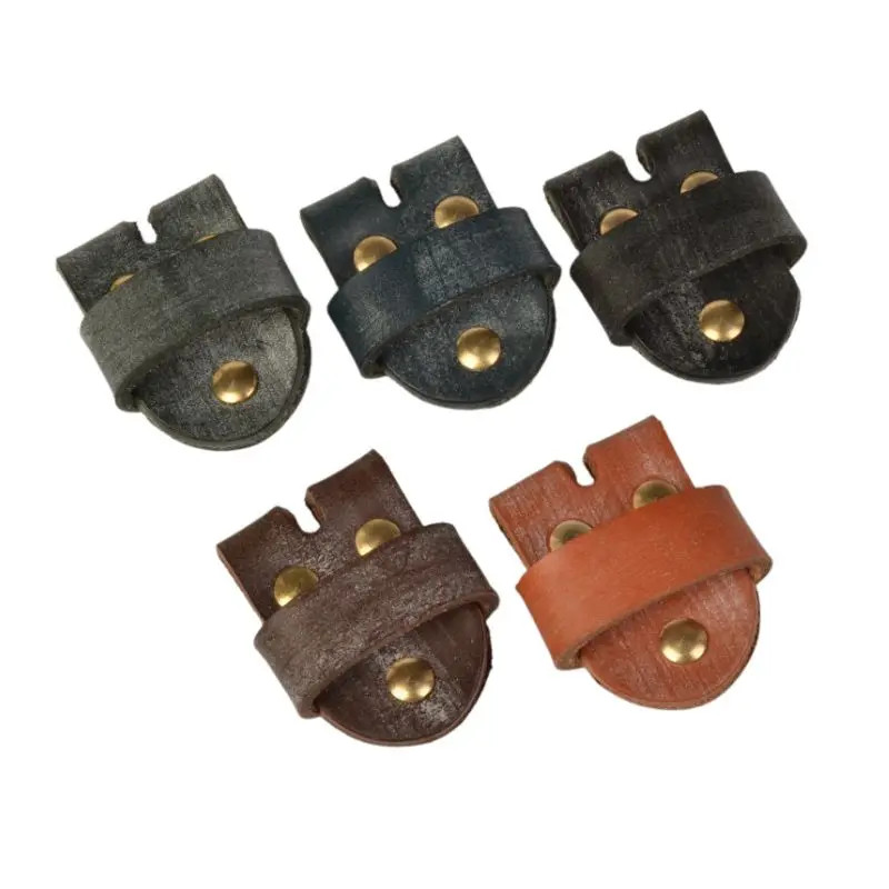 Horsehide Leather Belt Extension Strap 3.8CM For Pin Buckle Connector