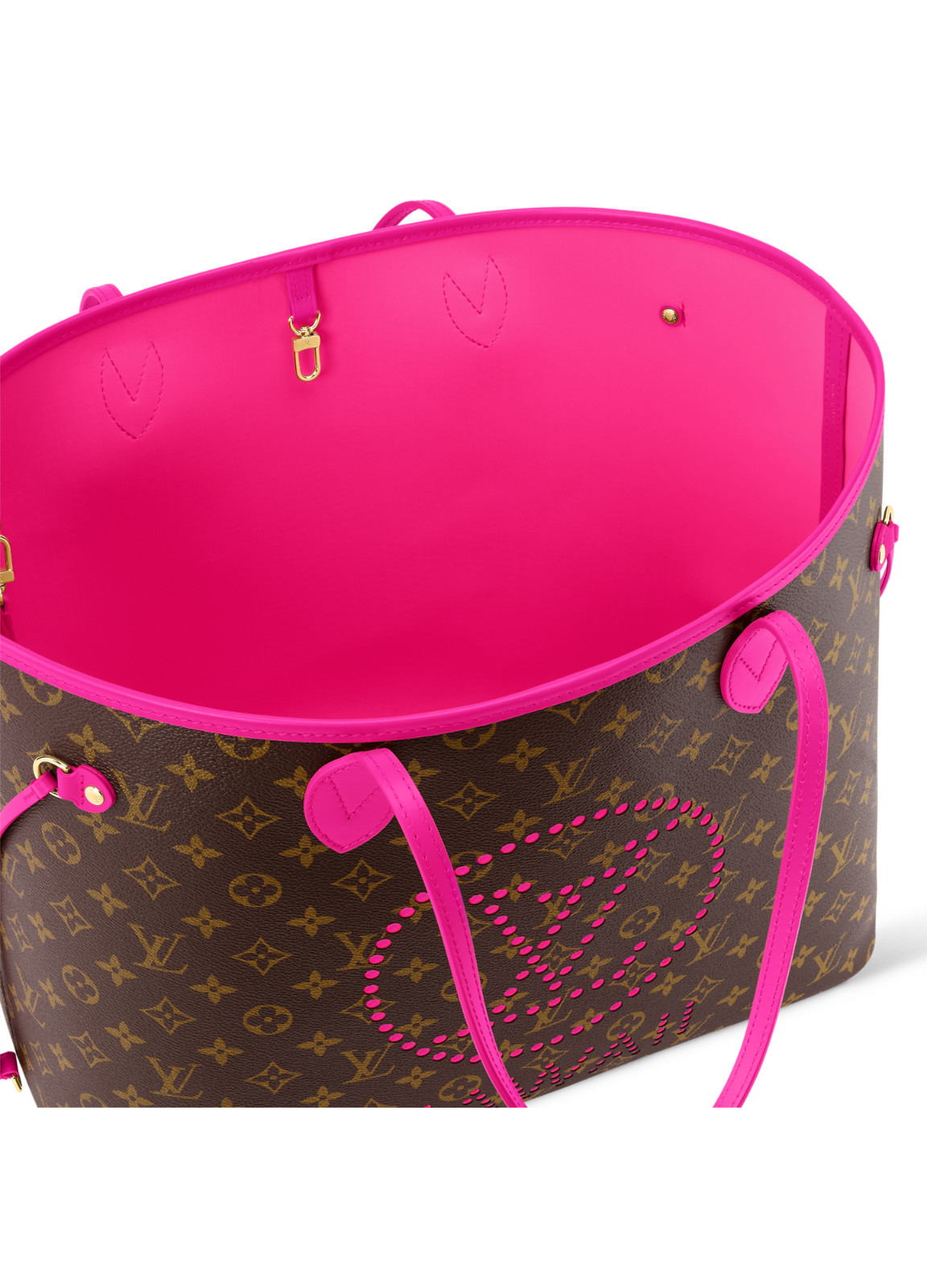 Louis Vuitton Hawaii Neverfull GM Monogram Hot Pink Shoulder Bag Tote LTD Maui