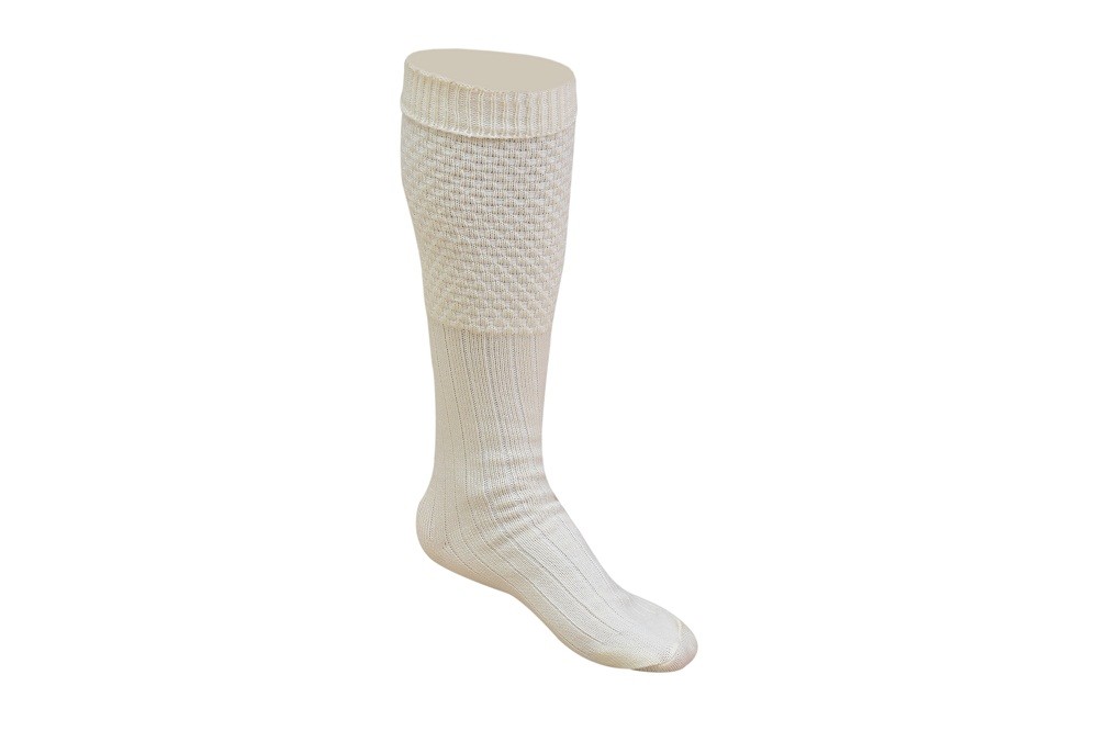 Men New Scottish Irish Highland Long Kilt Hose Socks Green White Black All sizes