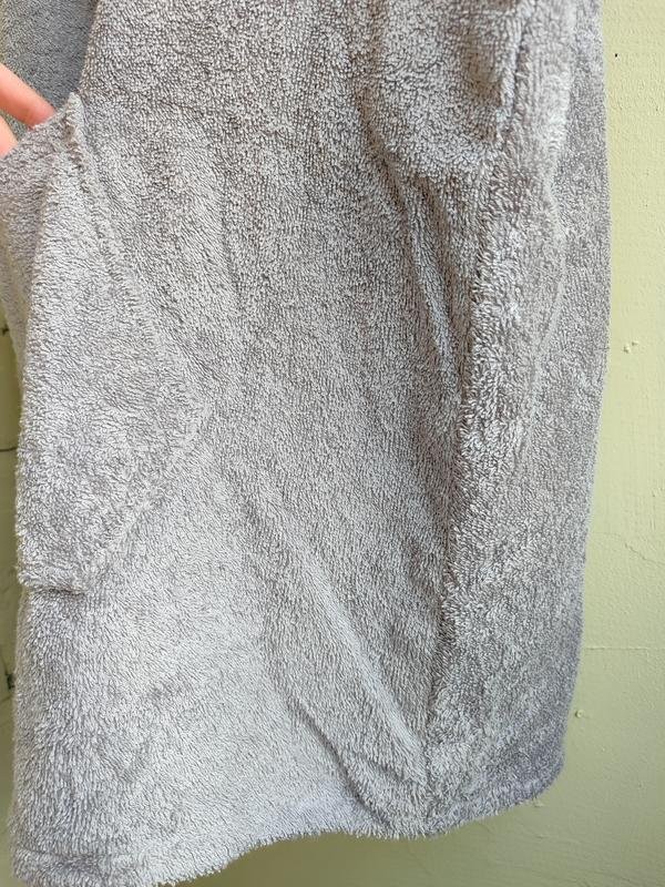 Women Cotton Club Robe Grey Cotton 38 / M / 46