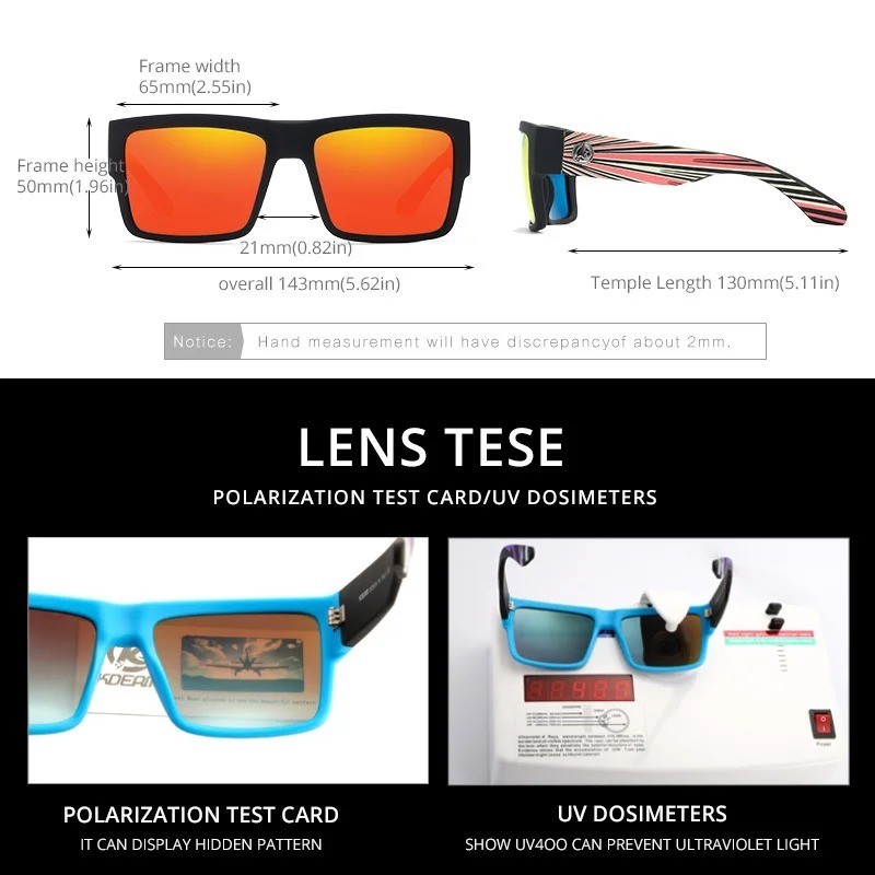 Spy Cyrus Polarized Sunglasses Men Square Unisex Optic Lens Mirrored Outdoor New