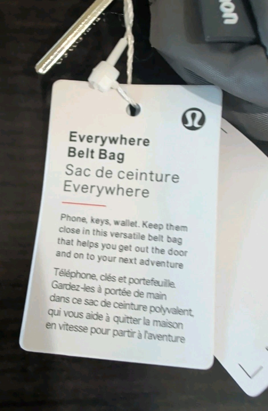 Lululemon Everywhere Belt Bag 1L Grey Sage Crossbody Fanny Pack NWT