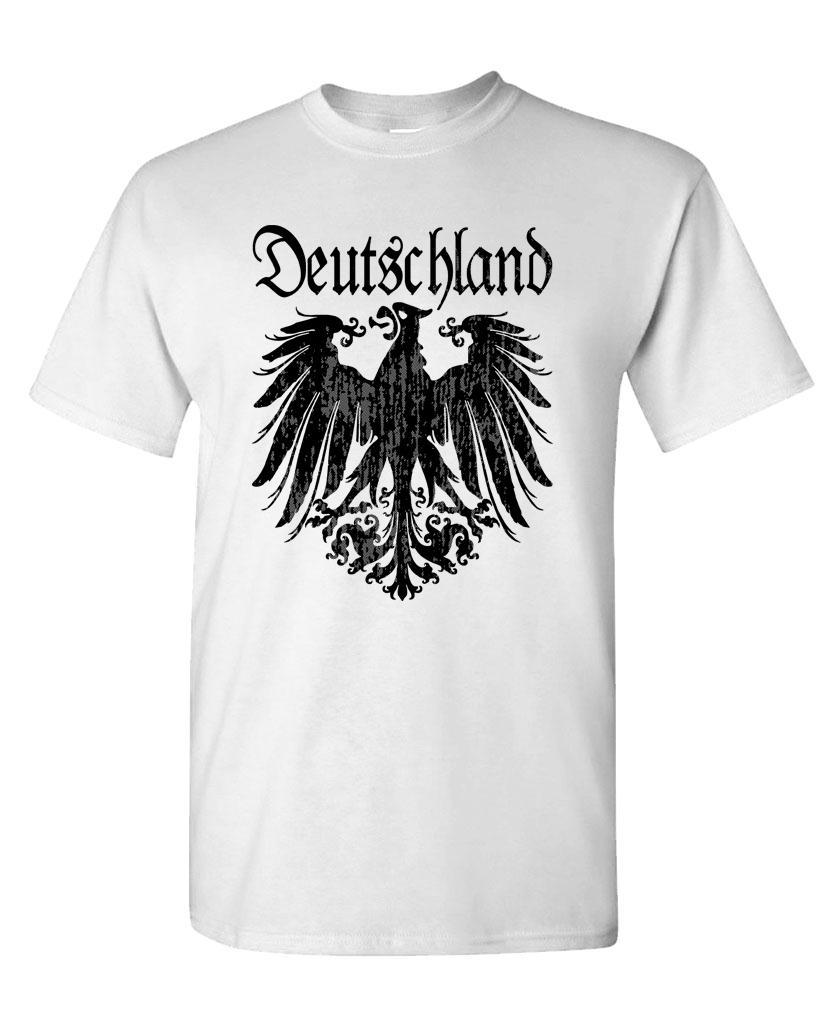 BLACK DEUTSCHLAND EAGLE – german soccer – Cotton Unisex T-Shirt