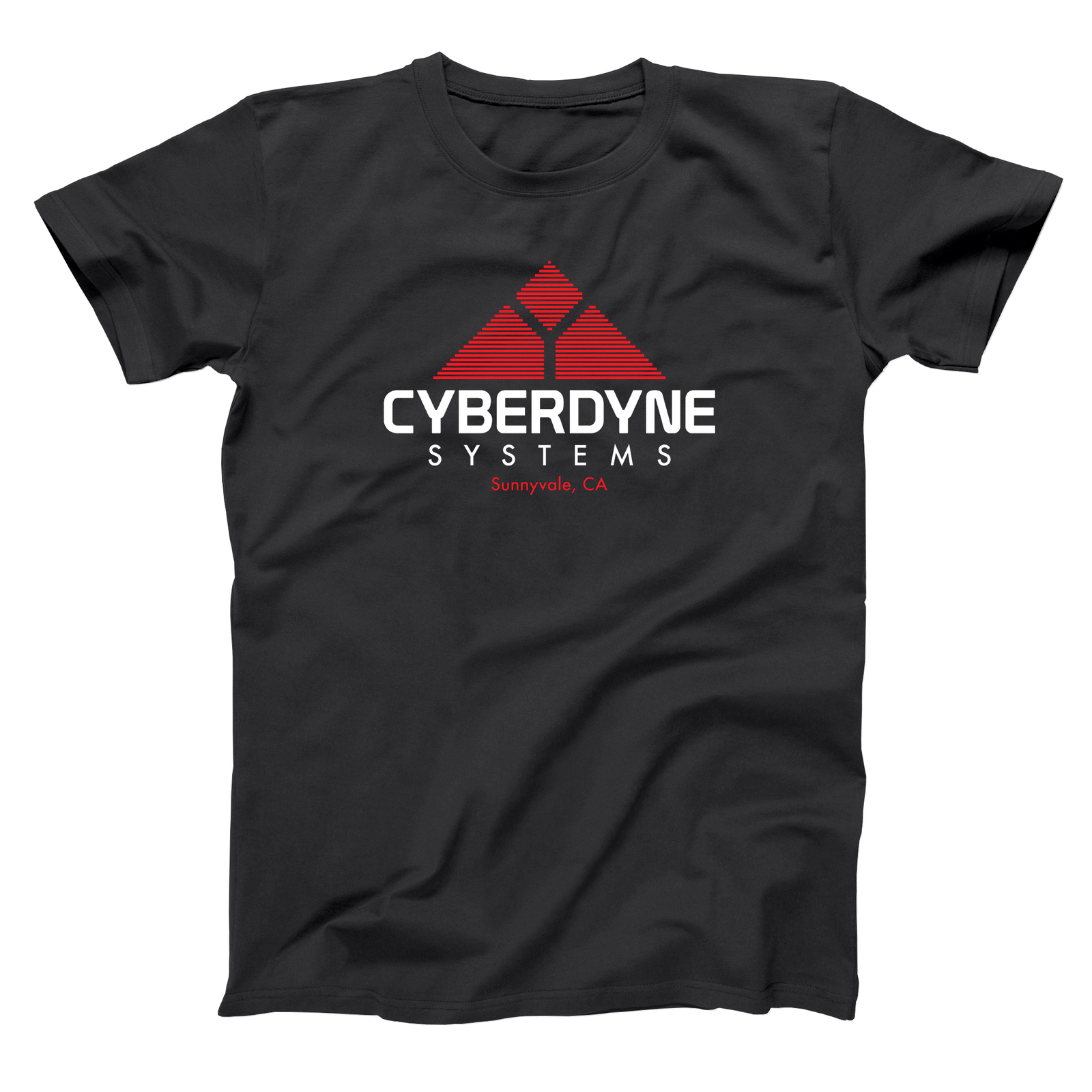 Cyberdyne Systems Sunnyvale Terminator Skynet Geek Black Basic Men’s T-Shirt
