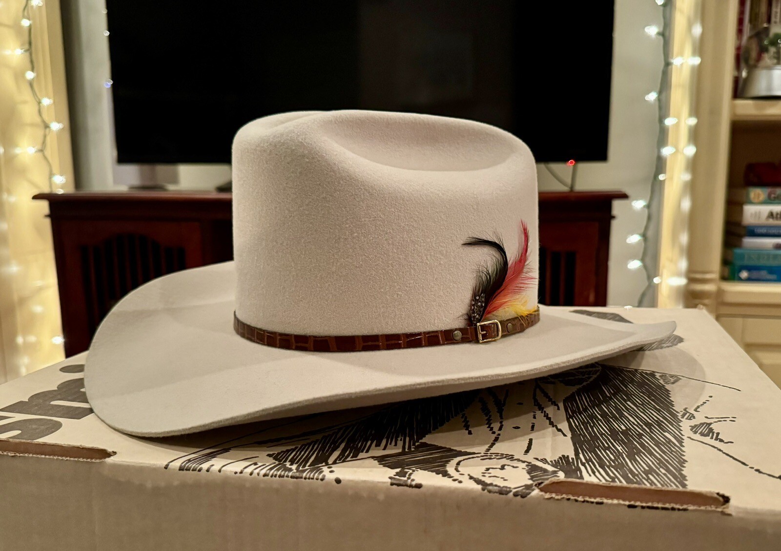 Smithbilt “Cattle buyer” Cowboy Hat, Felt, New And Never Worn
