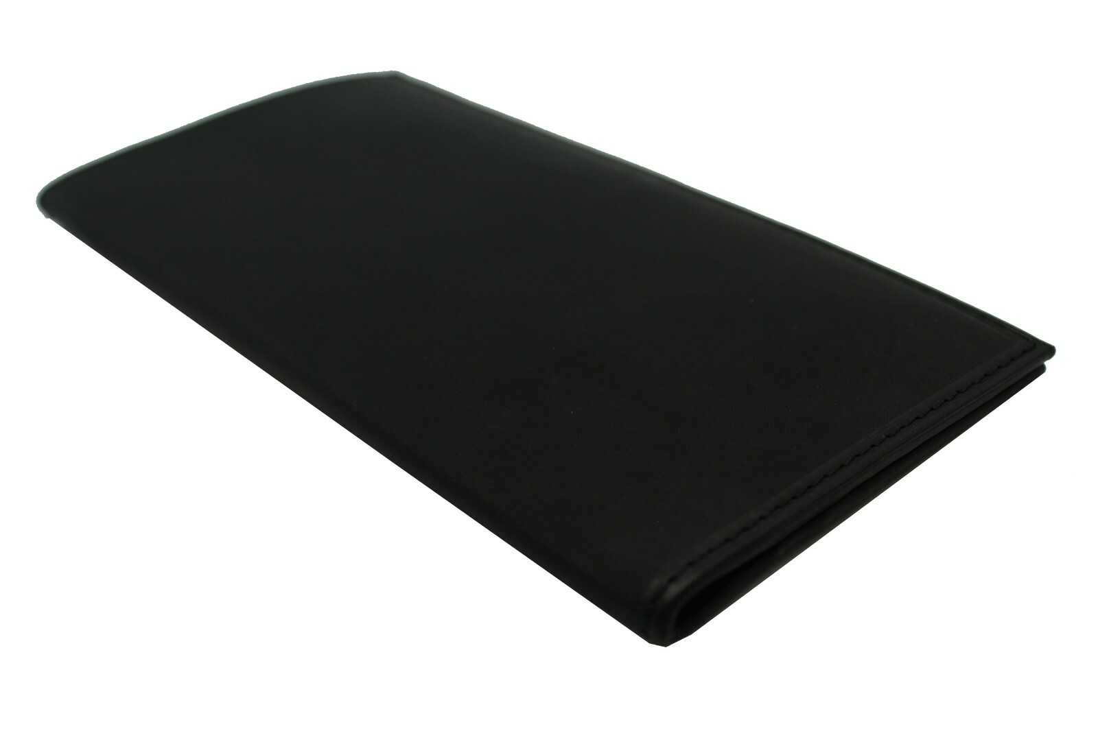 Genuine Leather Checkbook Bi-fold Wallet for Men 16 card for Him & Her Bill slot