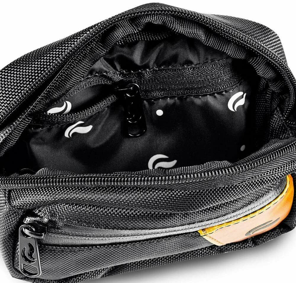 Skunk HIPSTER Bag Odour Proof Smell Proof Carry Bag Waist Bag Fanny Pack BLACK