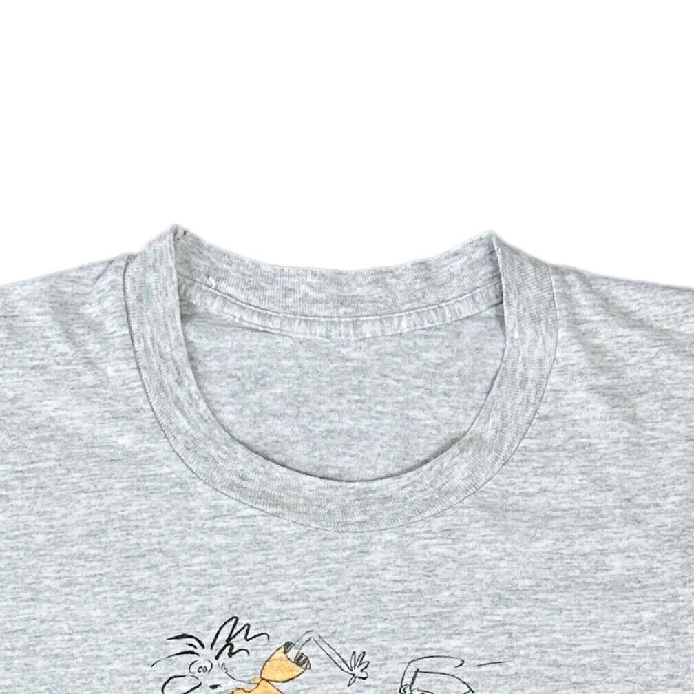Prince Make The Most T-Shirt Single Stitch Graphic Print Grey Mens XL