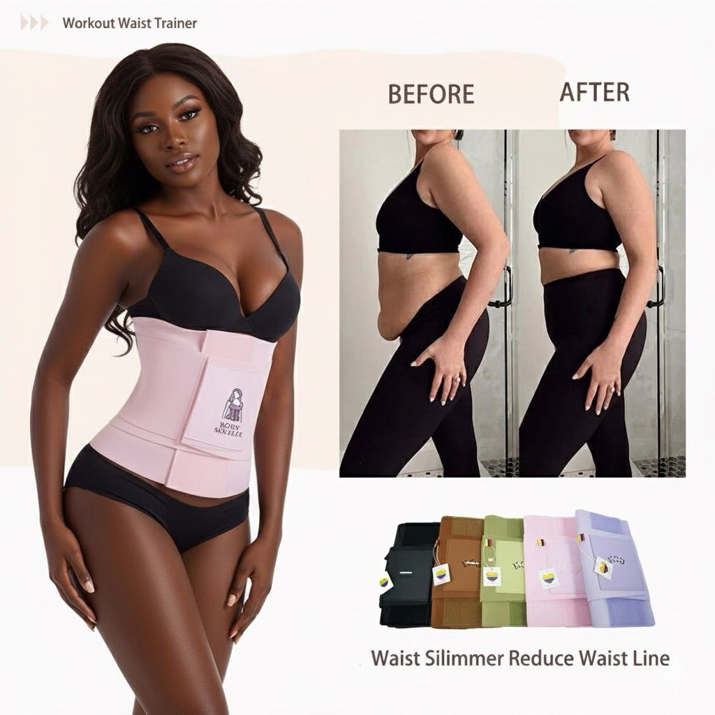 women waist trainer Tummy Control Belt body Shaper Slimming Corset (S-XL)