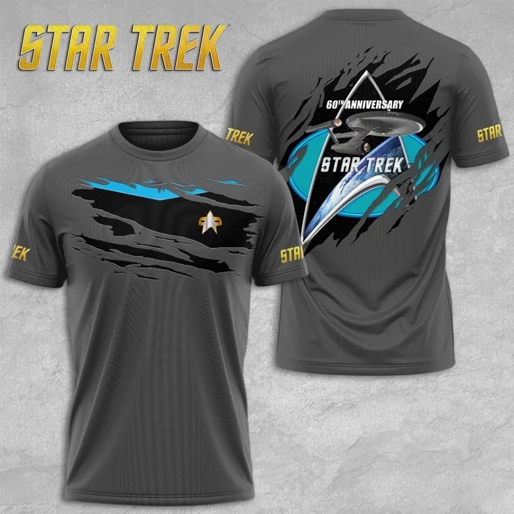 New Popular Star Trek 60th Anniversary 2026 Unisex All Size Shirt LW1211