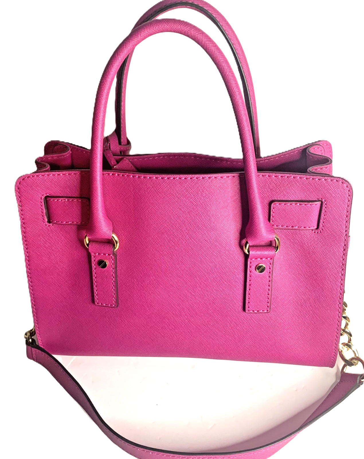 Michael Kors Genuine Leather, Hamilton Pink Tote – Excellent Condition