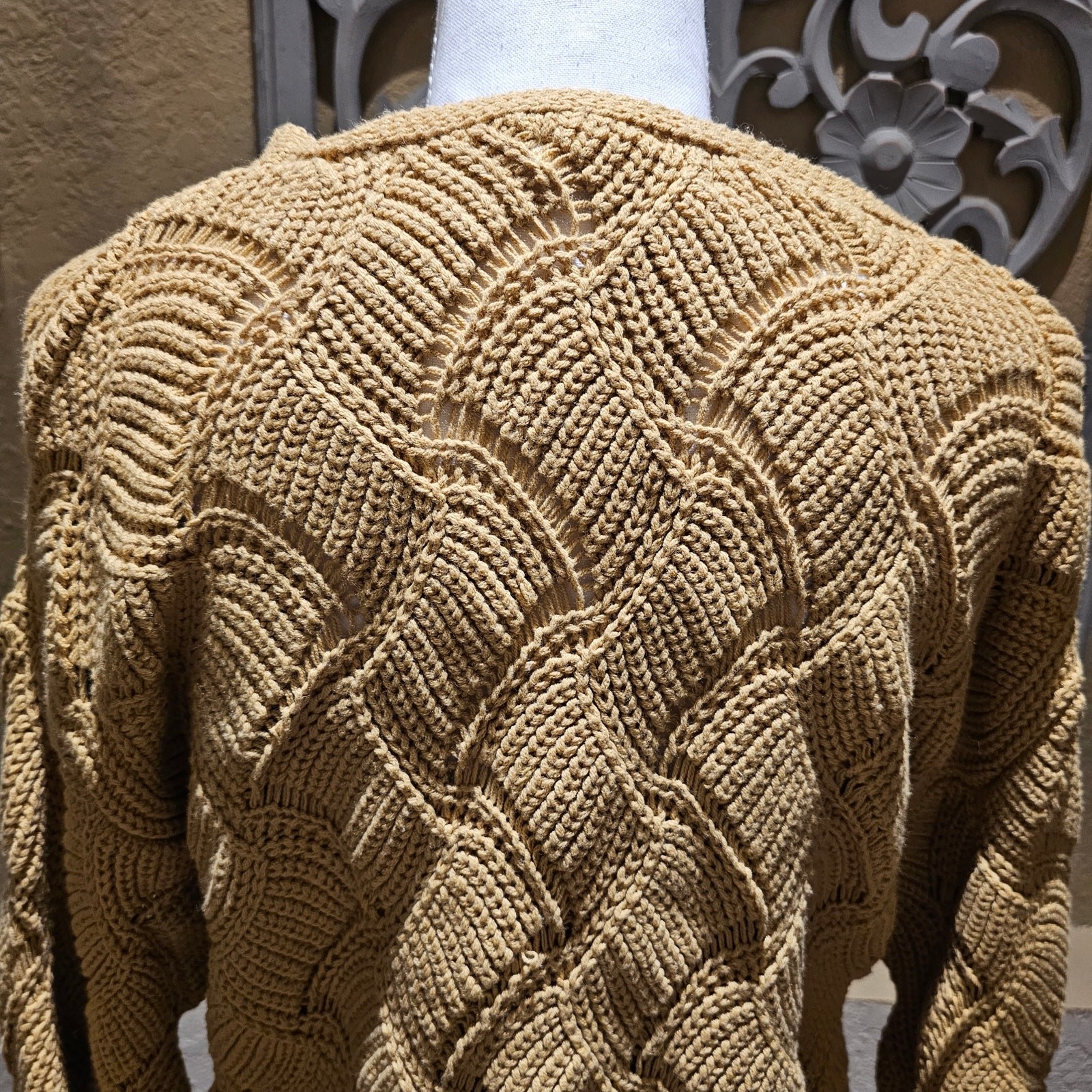 Moon and Madison Mustard Sweater Size S Cozy Minimalist Timeless Capsule Style