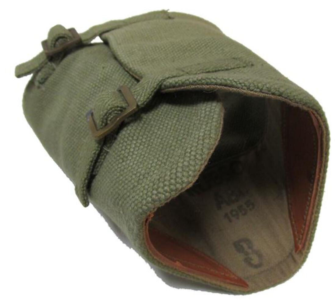Vintage Belgian Army Gaiters PAIR – Heavy Duty Canvas