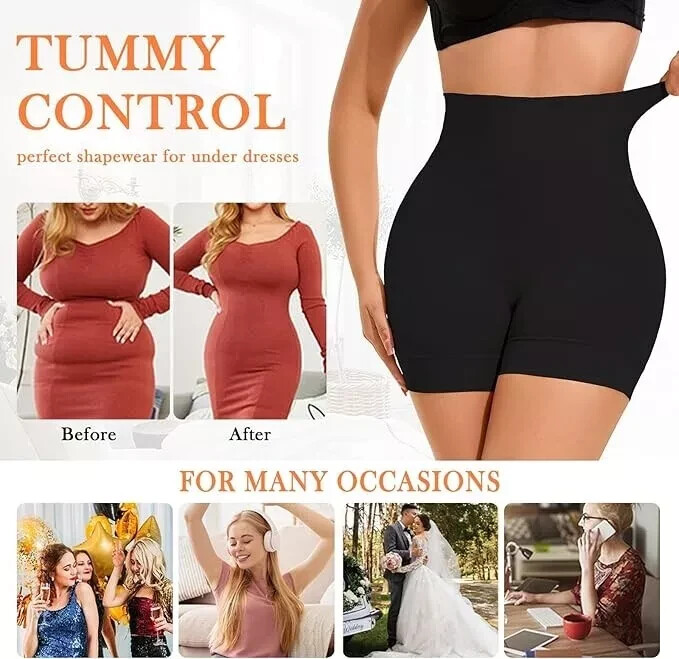 NIP / SHAPEMINT Essentials Women’s HIGH WAISTED SHAPER BOYSHORTS Panties – 3XL