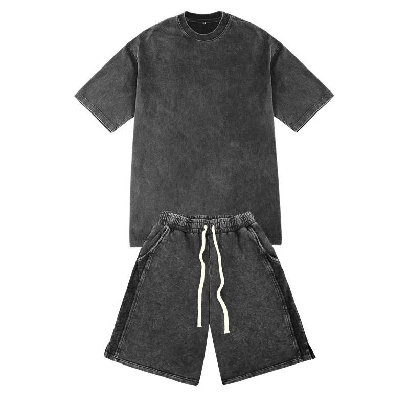 Vintage Washed T Shirt Men Women Oversized Tee 100% Cotton Casual Streetwear