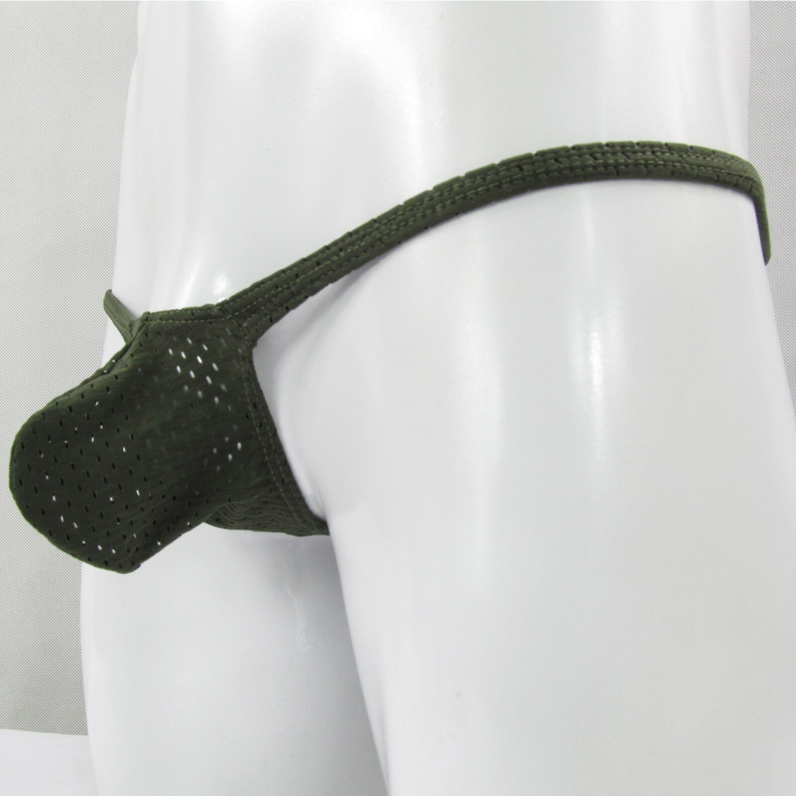K403 E Hot Mens String Thong Bulge Pouch eyelet Grape Smugglers Underwear